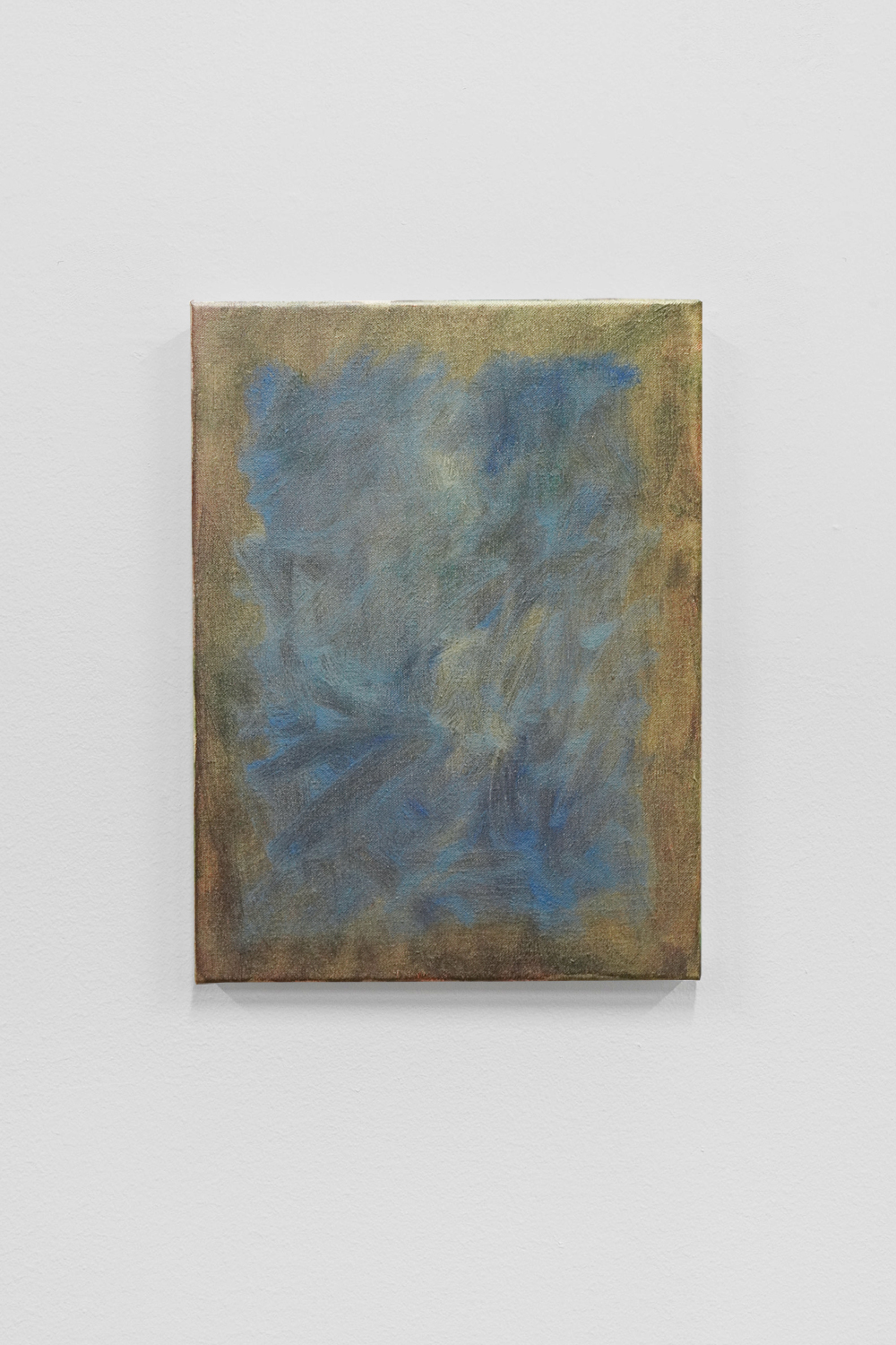 Painting blue and gold